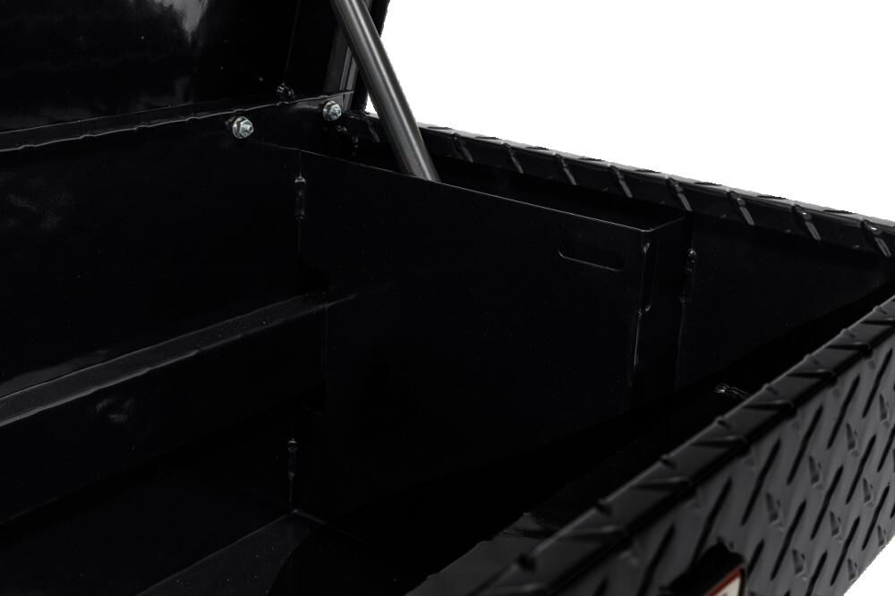 41in Lo-Side Truck Tool Box Aluminum Gloss Black 184-5-04