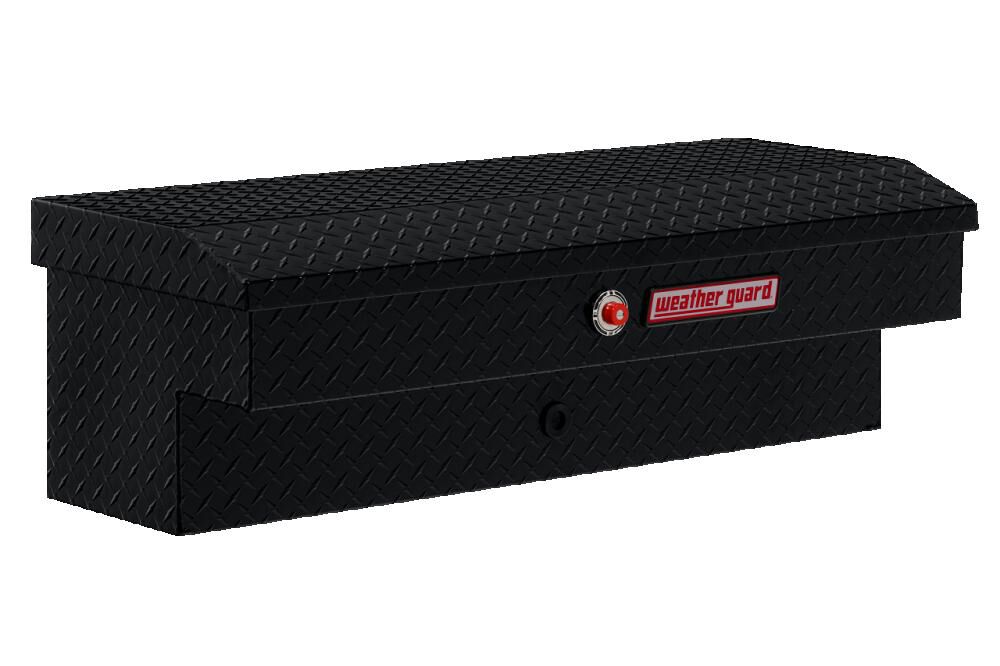 41in Lo-Side Truck Tool Box Aluminum Gloss Black 184-5-04