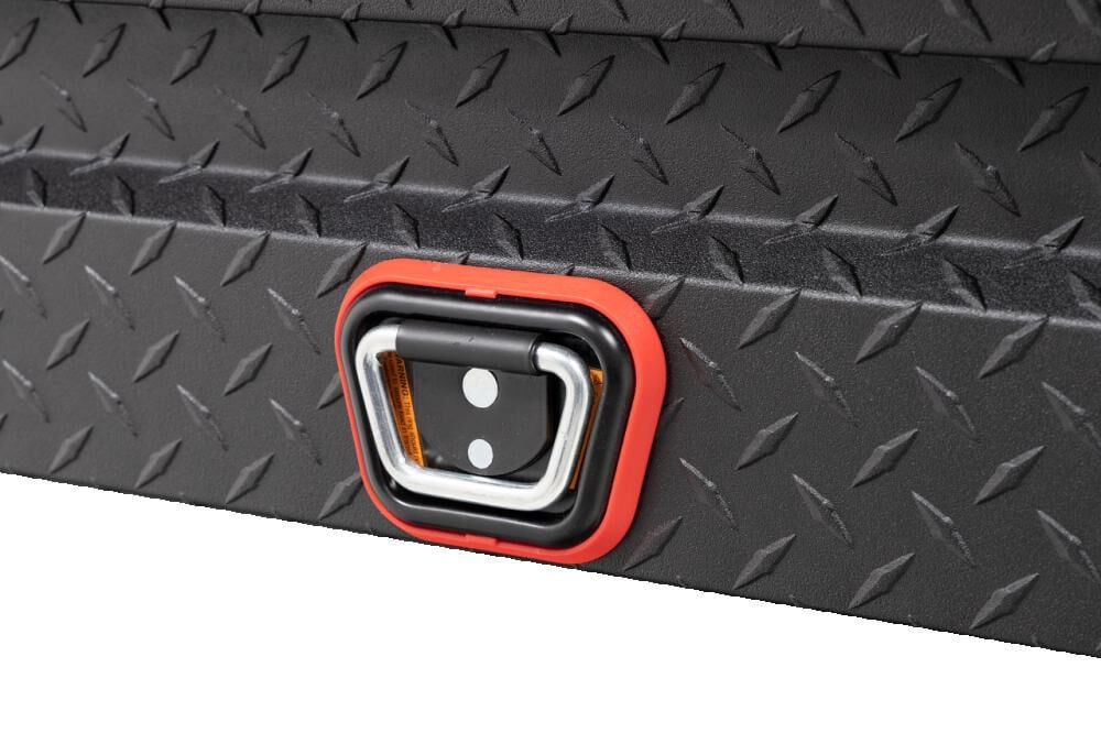 41in Lo-Side Truck Tool Box Aluminum Textured Matte Black 184-52-04