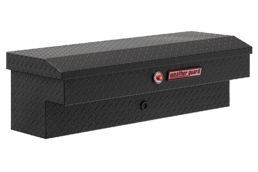 41in Lo-Side Truck Tool Box Aluminum Textured Matte Black 184-52-04