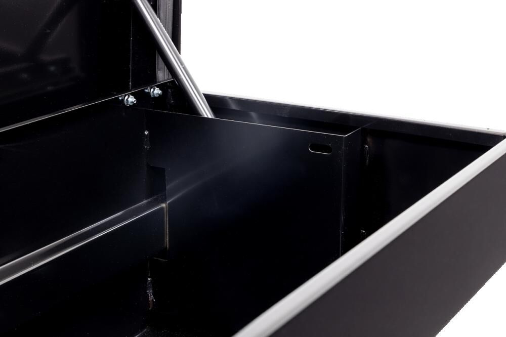 41in Lo-Side Truck Tool Box Steel Gloss Black 185-5-04