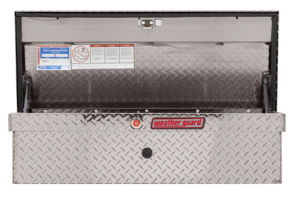 41in Low Profile Lo-Side Truck Tool Box Aluminum Clear 180-0-04