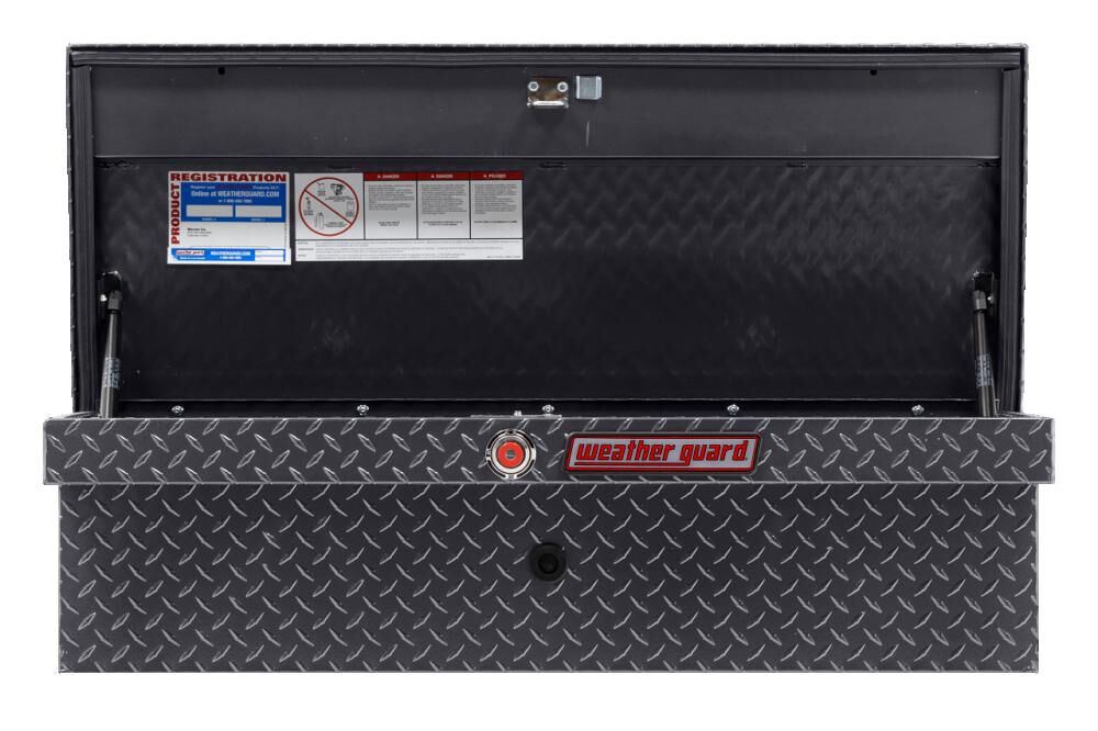 41in Low Profile Lo-Side Truck Tool Box Aluminum Gray 180-6-04