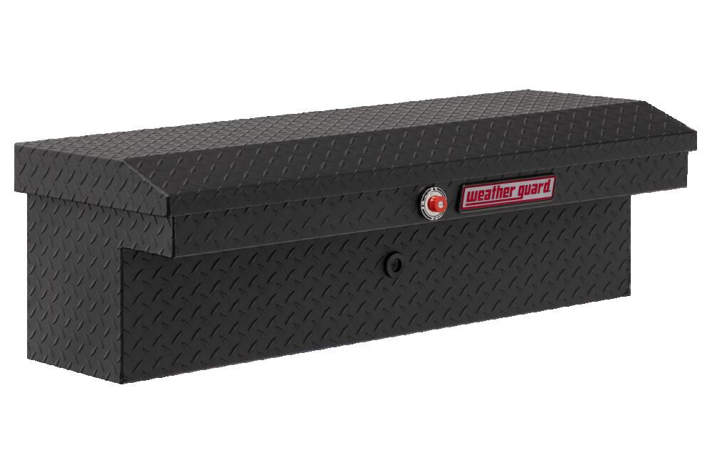 41in Low Profile Lo-Side Truck Tool BoxAluminumMatte Black 180-52-04