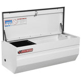 47-in x 20.25-in x 19.25-in White Steel Universal Truck Tool Box 675-3-01