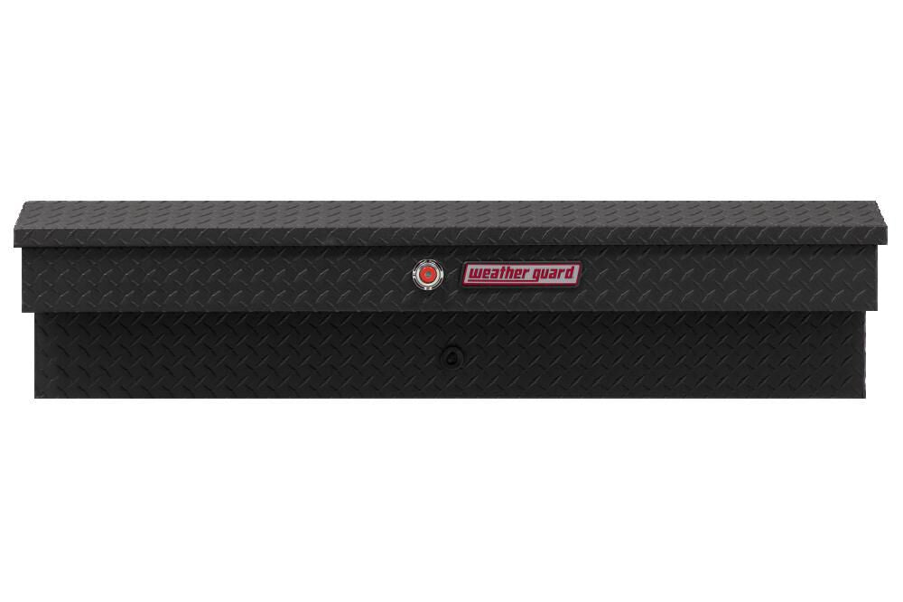 56in Lo-Side Truck Tool Box Aluminum Textured Matte Black 174-52-03