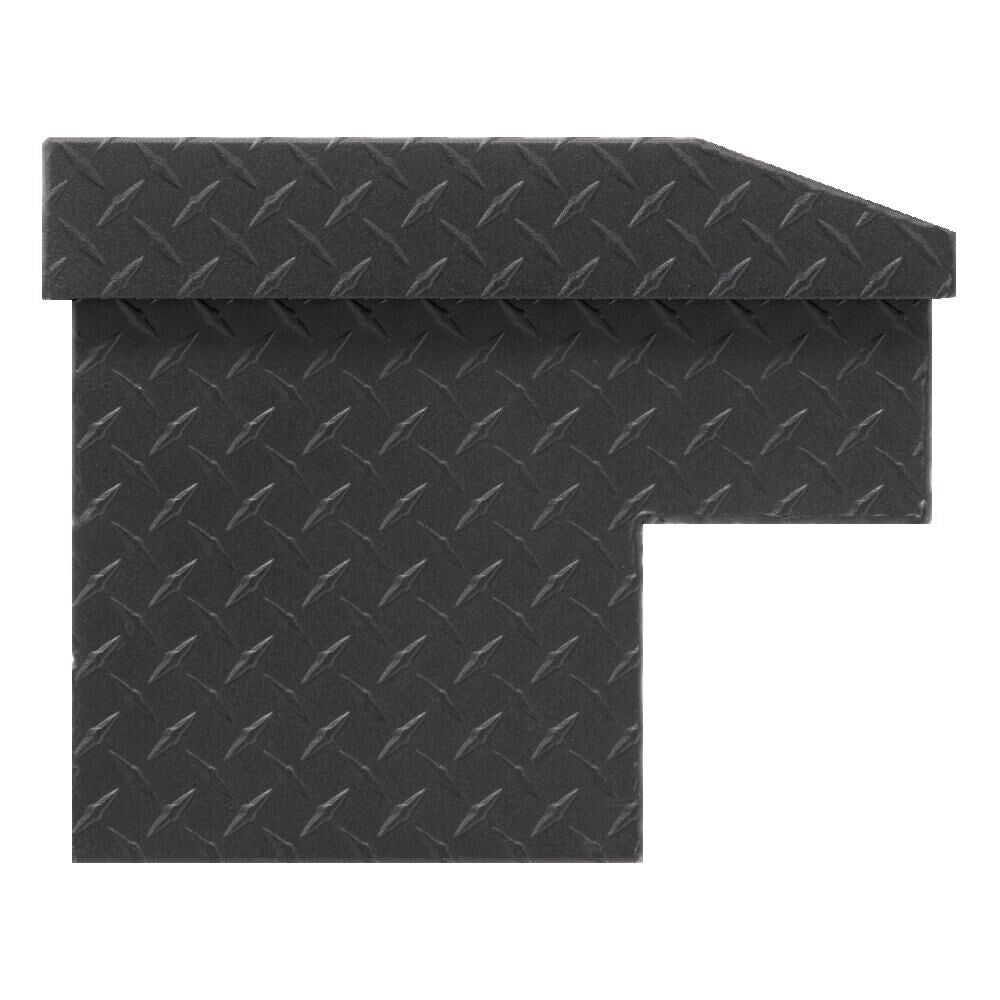 56in Lo-Side Truck Tool Box Aluminum Textured Matte Black 174-52-03