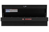 56in Lo-Side Truck Tool Box Aluminum Textured Matte Black 174-52-04