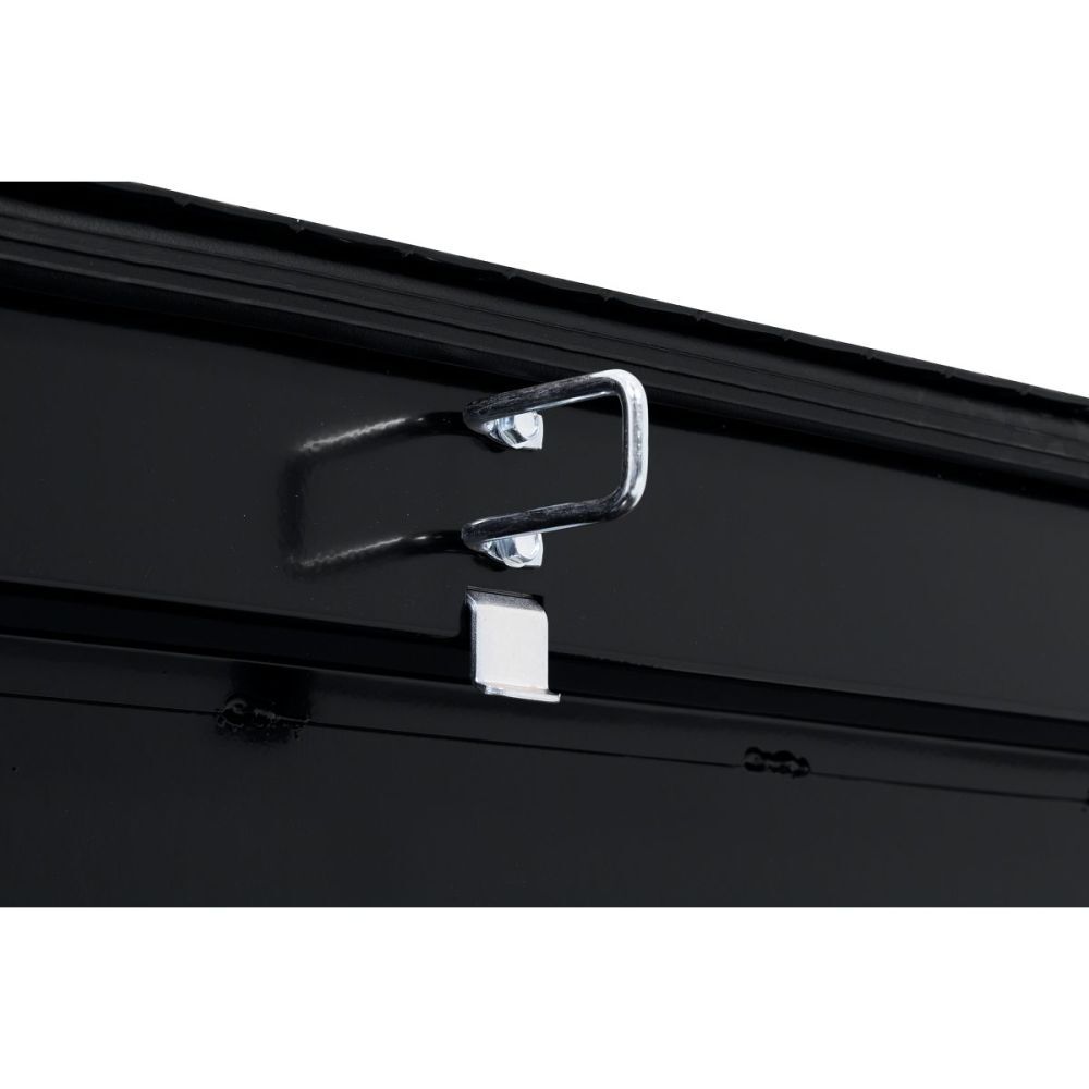 7.7 Cu ft Aluminum Gloss Black Saddle Box 131-5-01