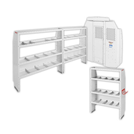 Guard Commercial Shelving Package for High Roof 144 Inch Wheel Base Mercedes-Benz Sprinter Vans 600-8450R