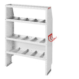 Commercial Shelving Package for High Roof 148 Inch Wheel Base Ford Transit Vans 600-8410L