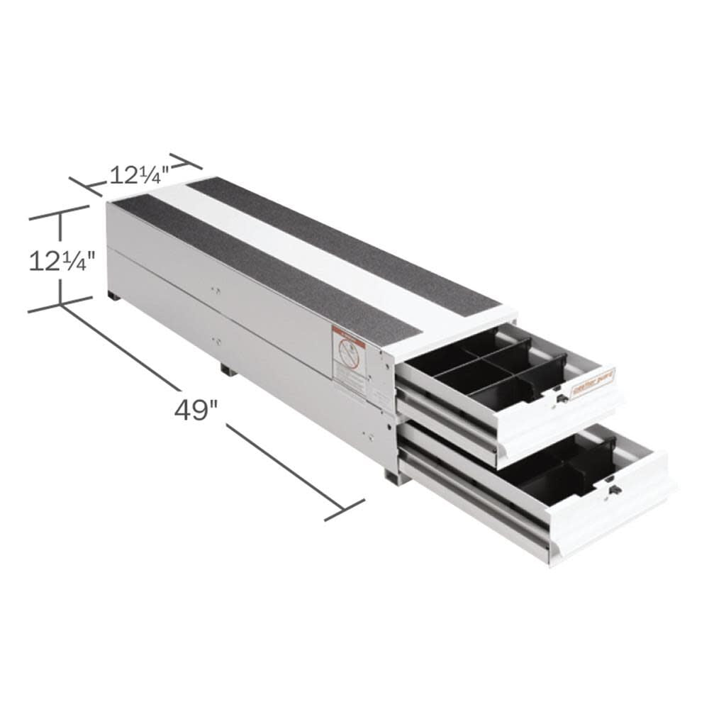 Itemizer Van Drawer Unit Stacked 49 In. x 12.5 In. x 12.5 In. 326-3