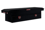 Saddle Box Aluminum Full Low Profile Gloss Black 121-5-04