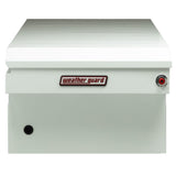 Saddle Box, Steel, Full Extra Wide, White, 15.5 cu ft 116-3-04