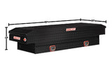 Saddle Truck Tool Box Aluminum Compact Gloss Black 154-5-03