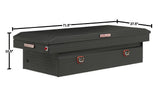 Saddle Truck Tool Box Aluminum Full Extra Wide Textured Matte Black 117-52-03