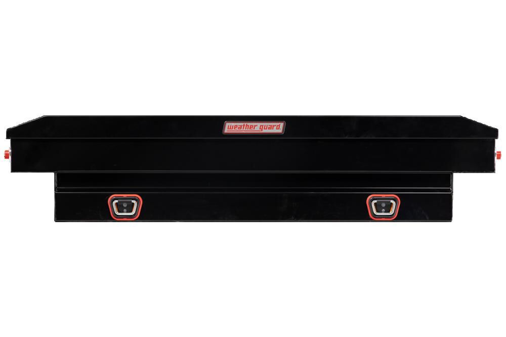 Saddle Truck Tool Box Steel Compact Gloss Black 156-5-03