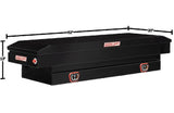 Saddle Truck Tool Box Steel Compact Gloss Black 156-5-04