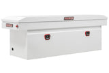 Saddle Truck Tool Box Steel Full Deep White 128-3-04