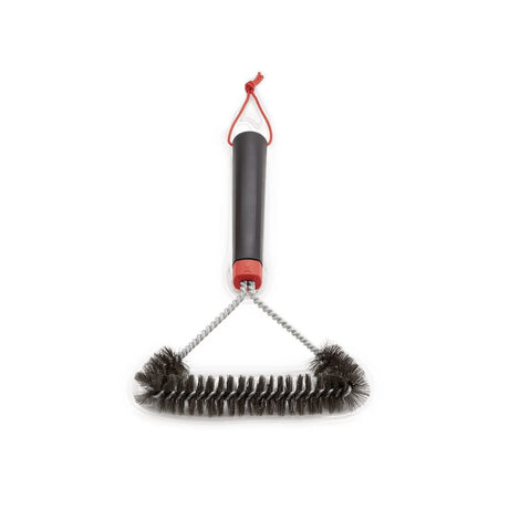 12in Three-Sided Bristle Grill Brush 6277