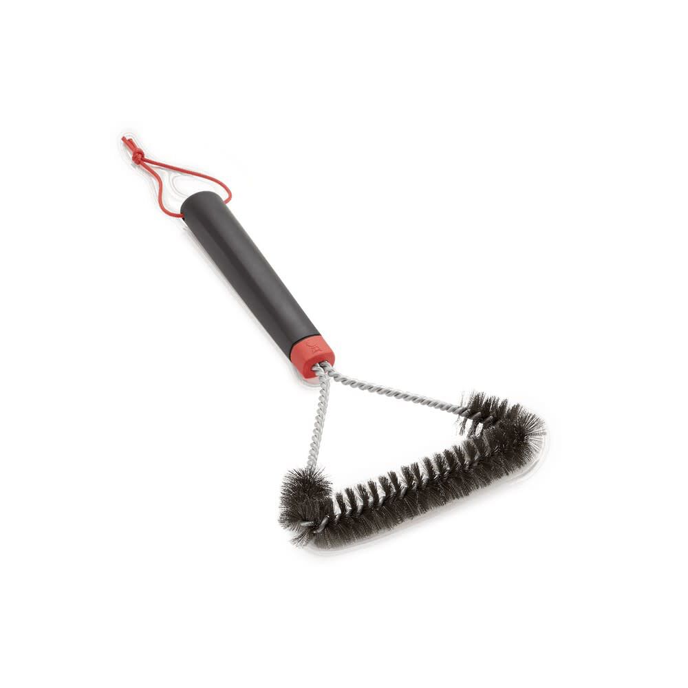 12in Three-Sided Bristle Grill Brush 6277