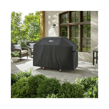 Black Polyester Premium Grill Cover For Genesis 400 7758