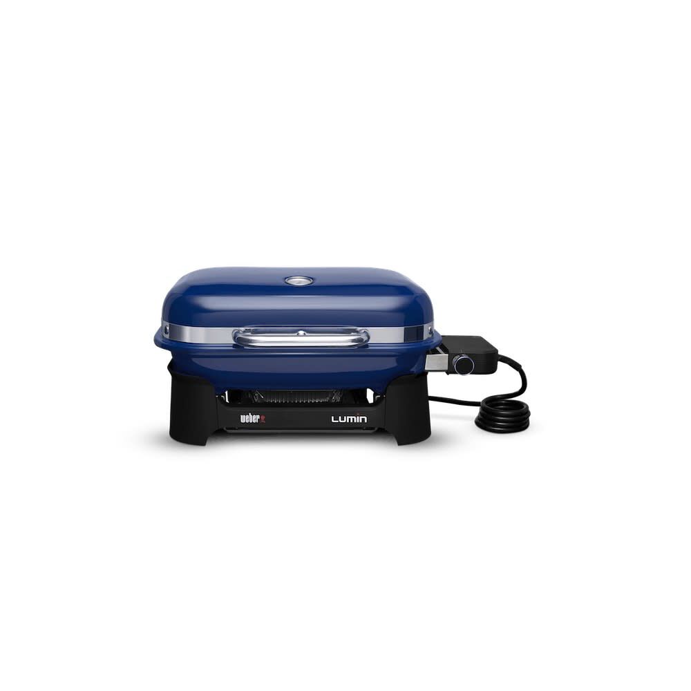 Lumin 120V Compact Electric Grill Deep Ocean Blue 91300901