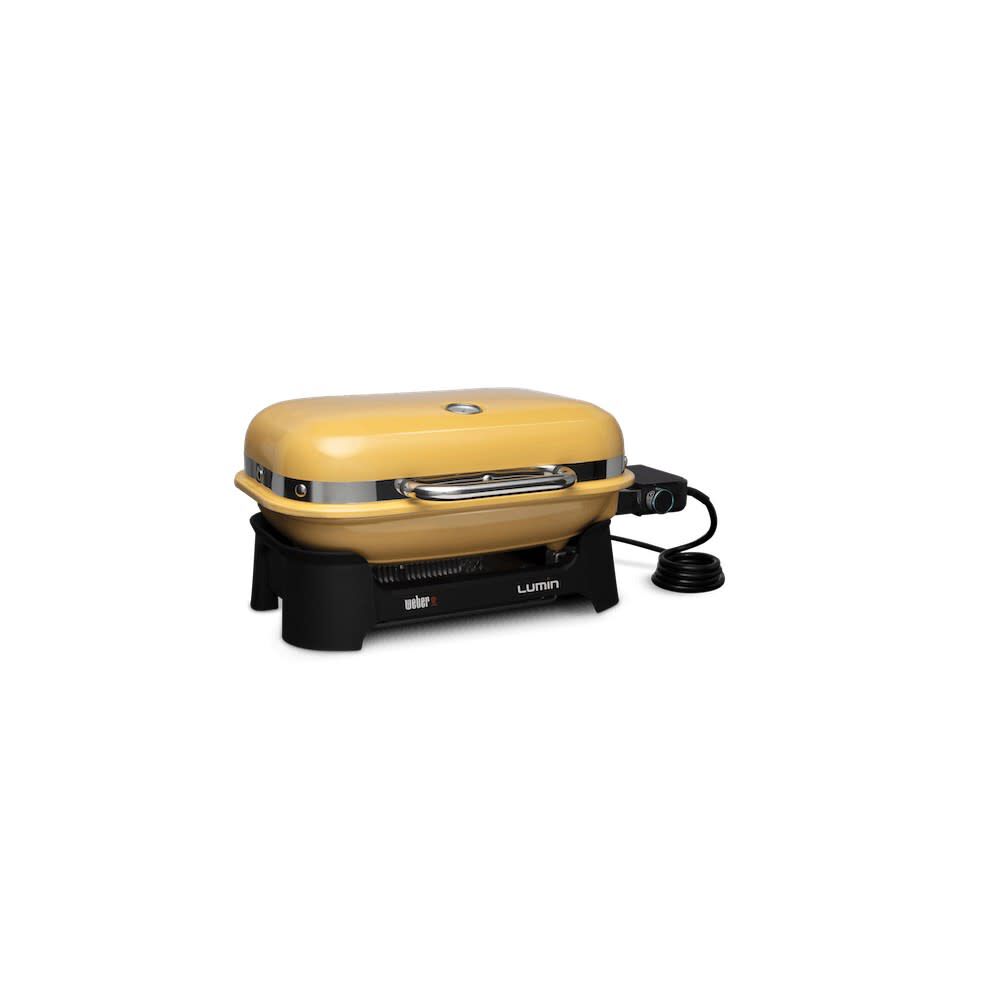 Lumin 120V Compact Electric Grill Golden Yellow 91280901