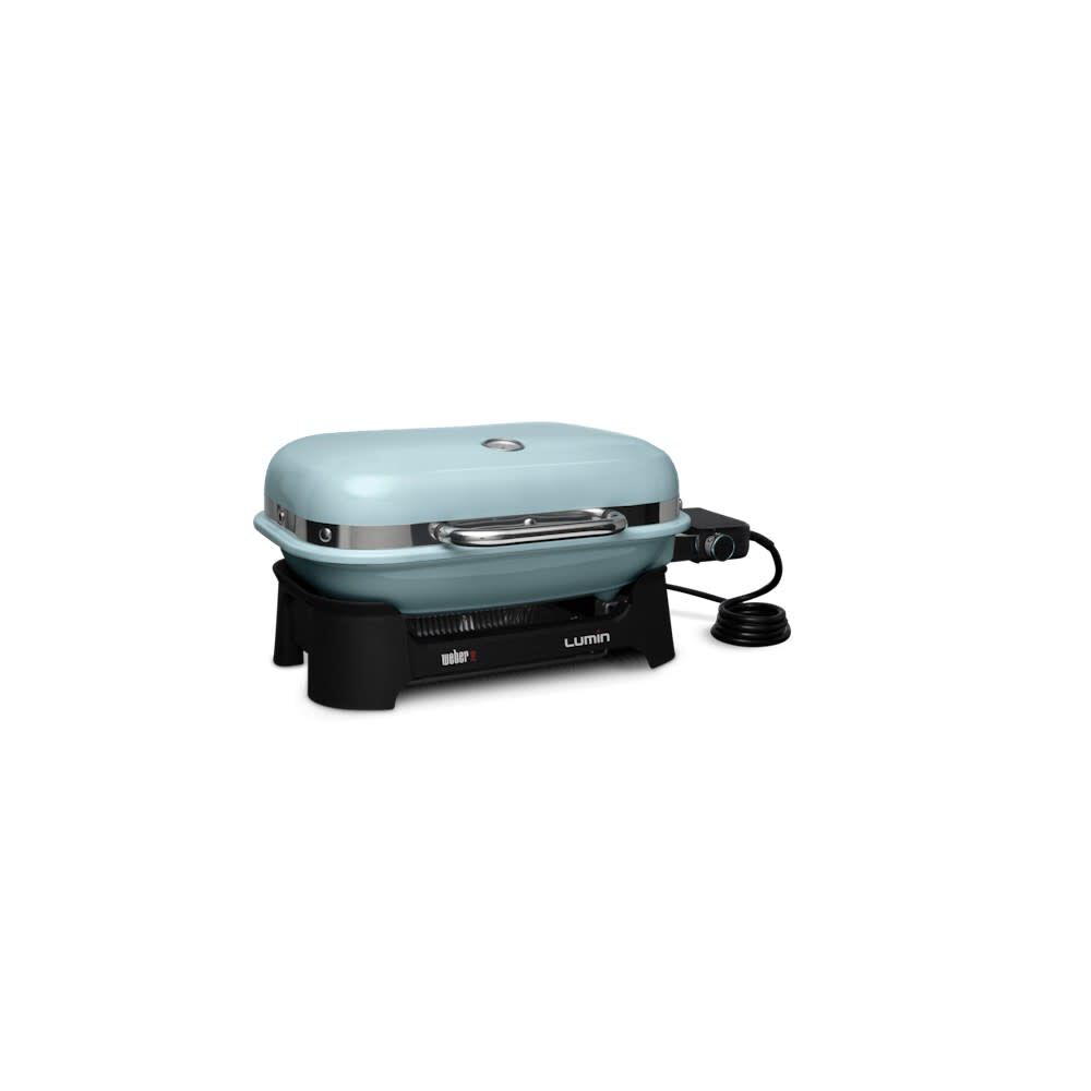 Lumin 120V Compact Electric Grill Ice Blue 91400901