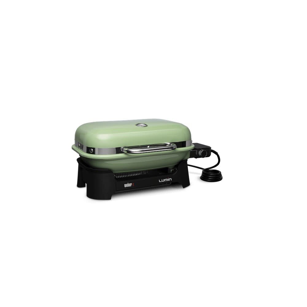 Lumin 120V Compact Electric Grill Seafoam Green 91070901