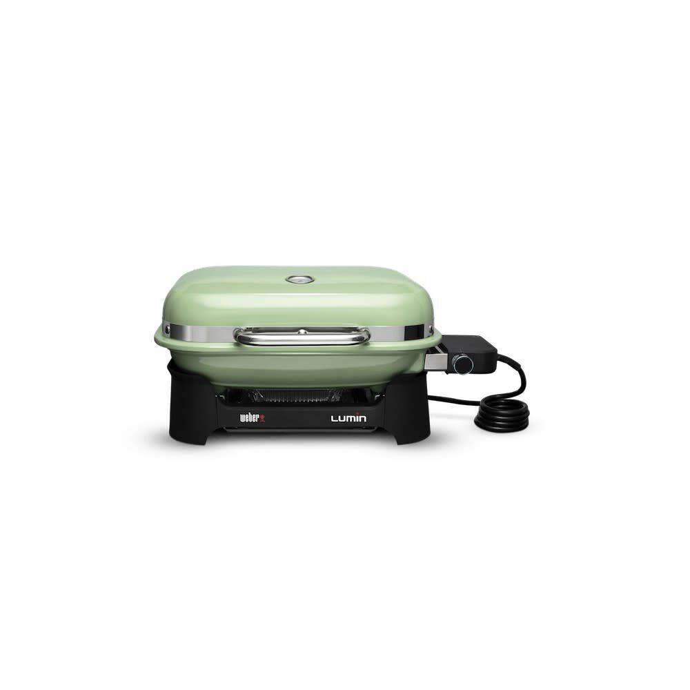 Lumin 120V Compact Electric Grill Seafoam Green 91070901