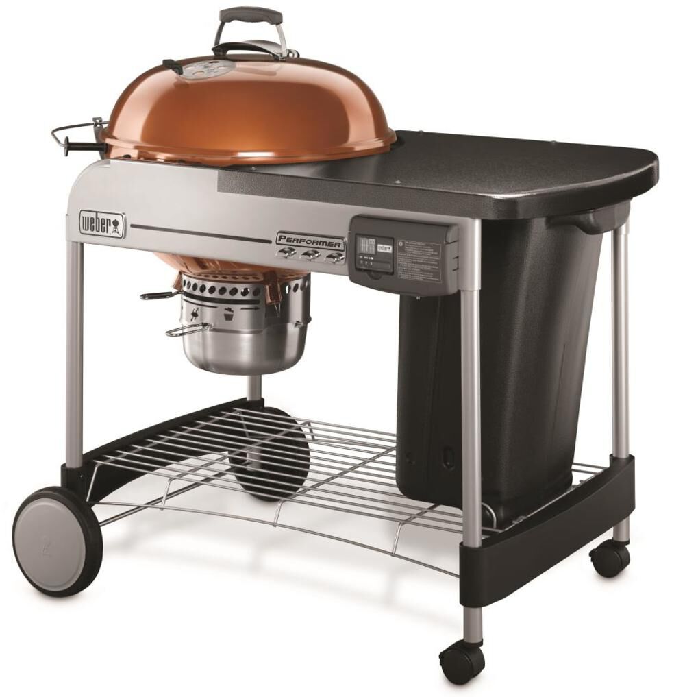 Performer Deluxe Charcoal Grill - 22 In. Copper 15502001