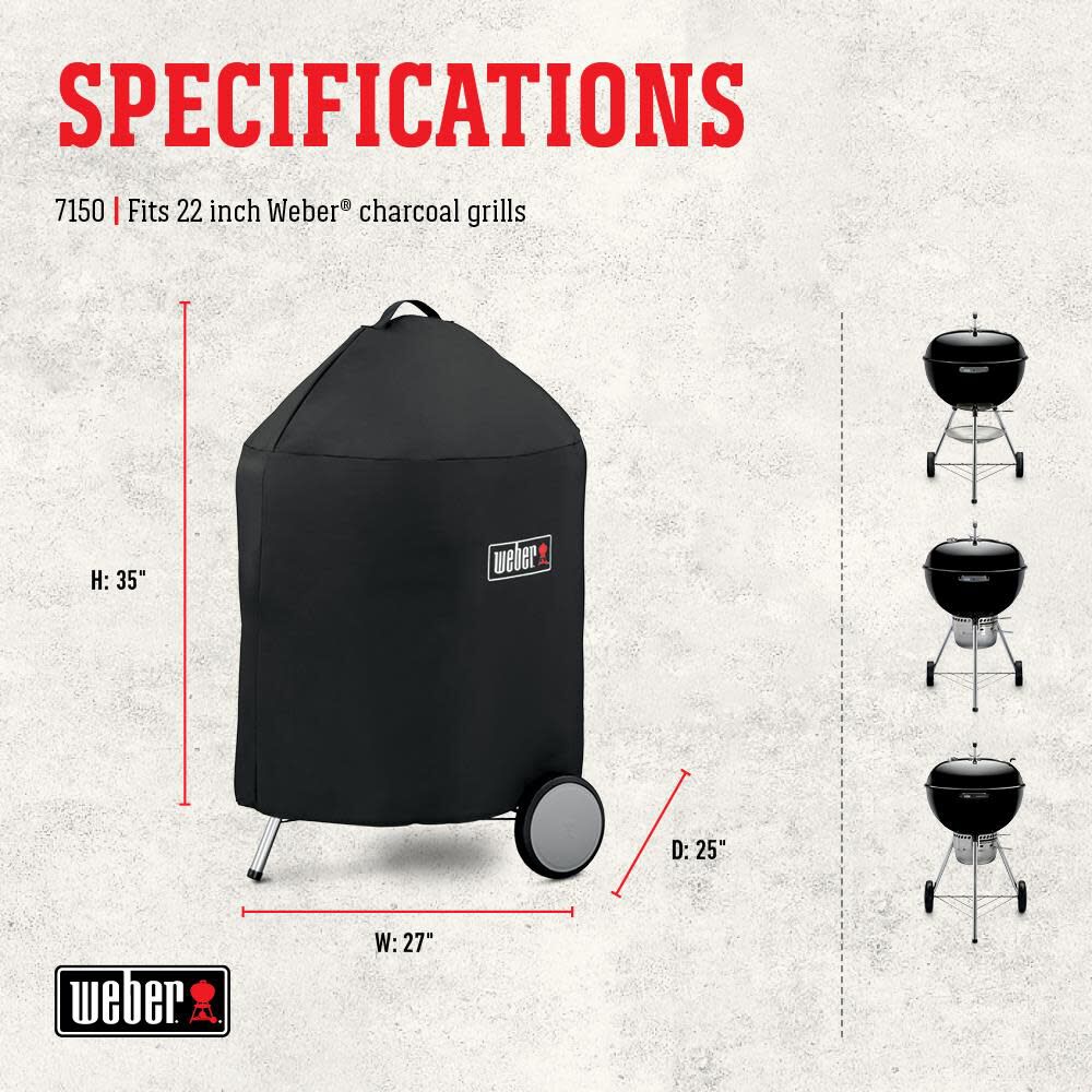 Premium 22 inch Charcoal Grill Cover 7150