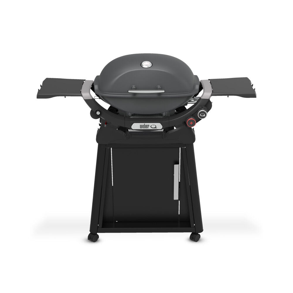 Q2800N+ Gas Grill (Liquid Propane) with Stand Bundle, Charcoal Grey 1500393