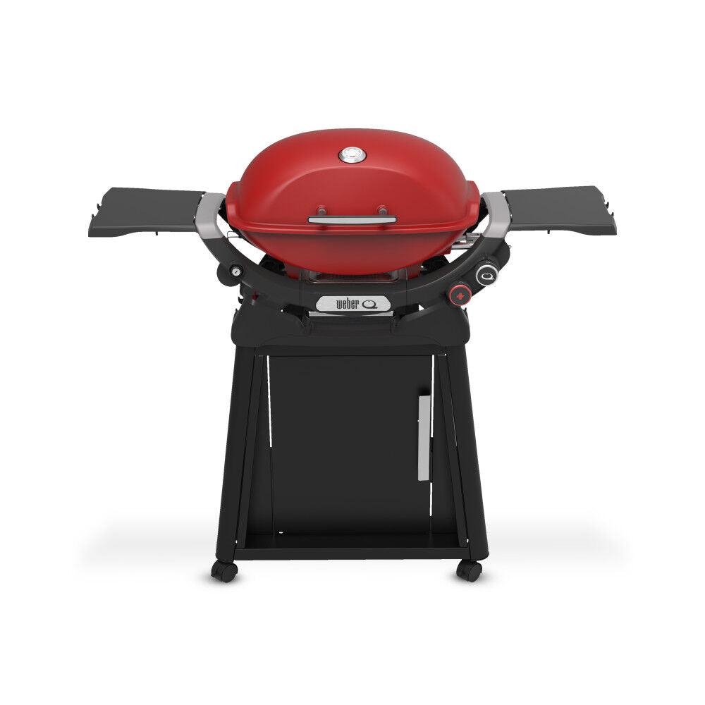 Q2800N+ Gas Grill (Liquid Propane) with Stand Bundle, Flame Red 1500391