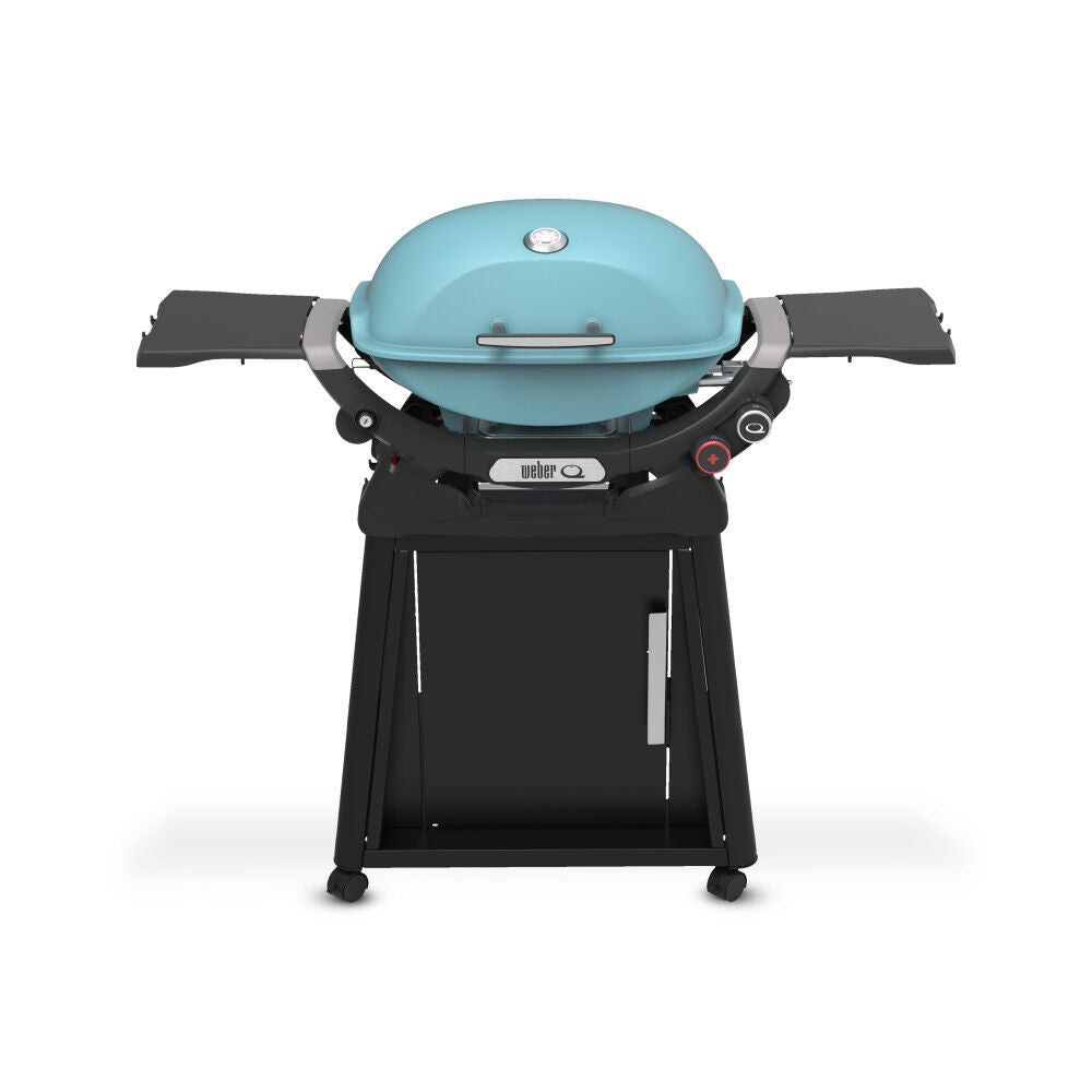 Q2800N+ Gas Grill (Liquid Propane) with Stand Bundle, Sky Blue 1500394