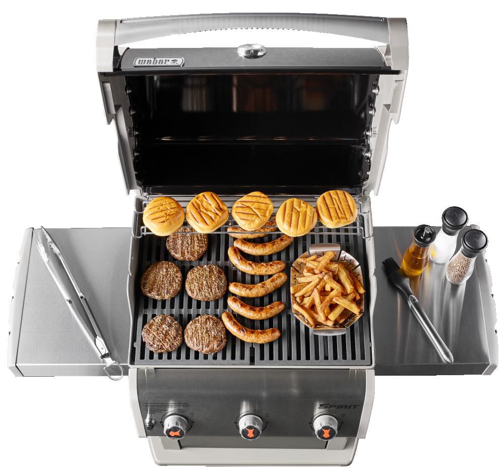 Spirit E-310 3 Burner Black Natural Gas Grill 47510001