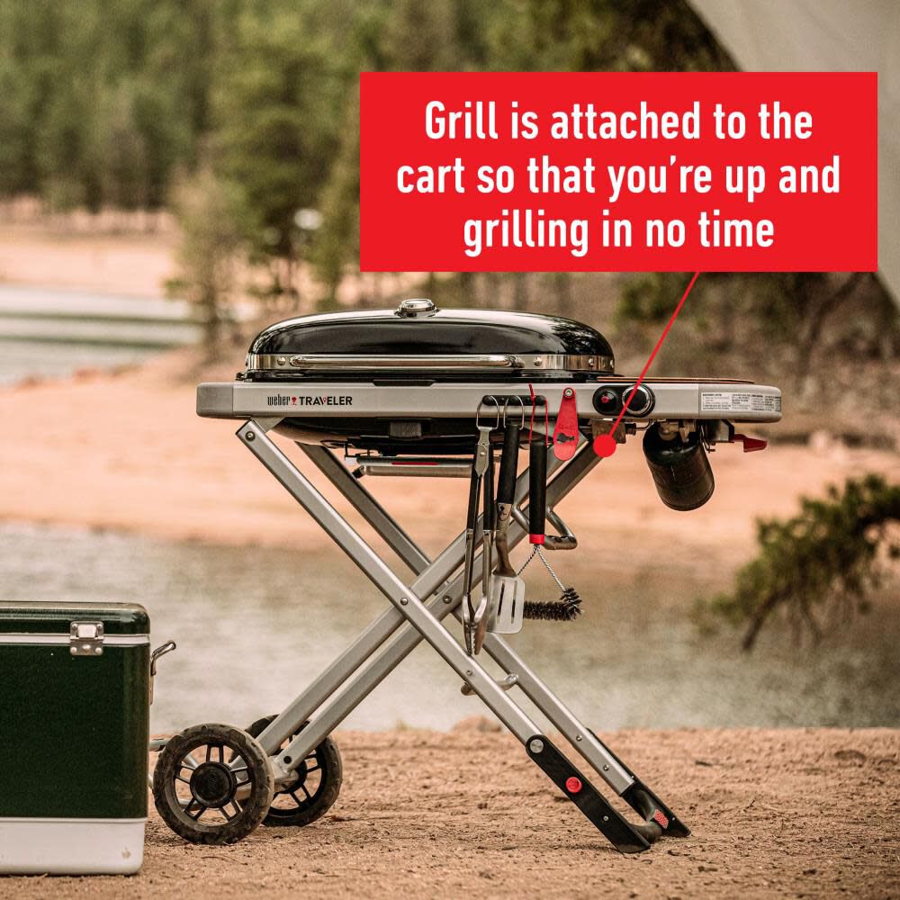 Traveler Grill Propane Red 9030001