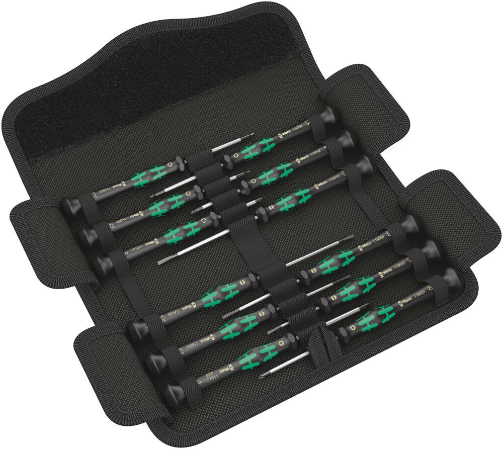 12pc Kraftform Micro 12 Universal 1 Screwdriver Set 5073675001