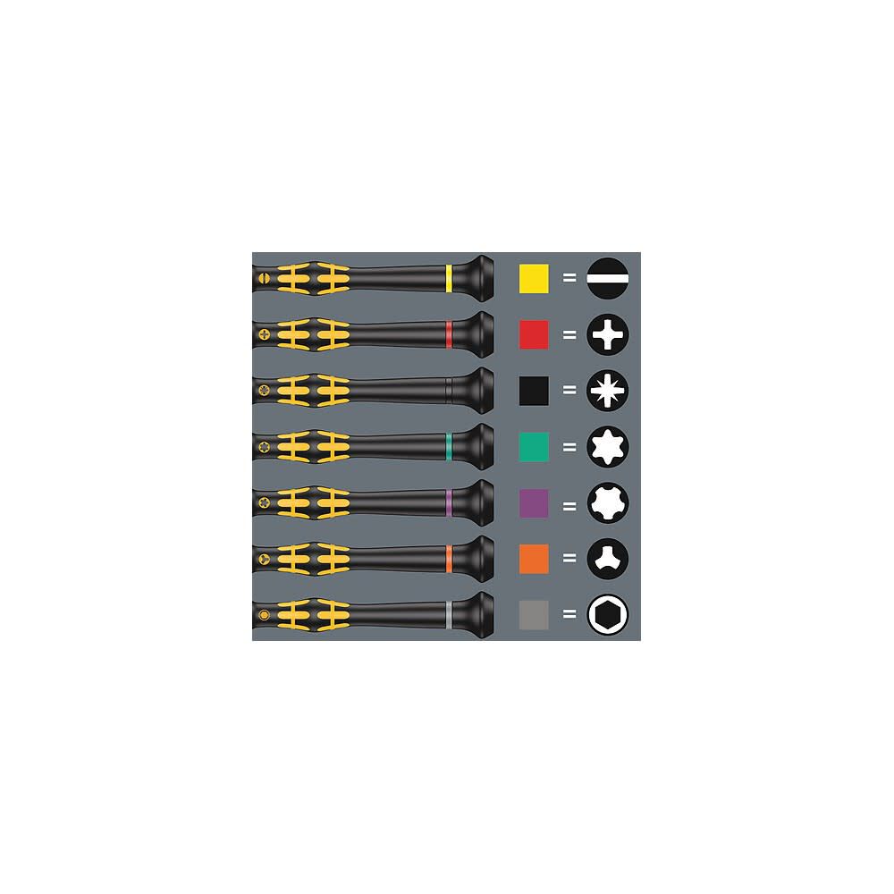 1578 A/6 ESD 6pc Screwdriver Set and Rack 5030170001