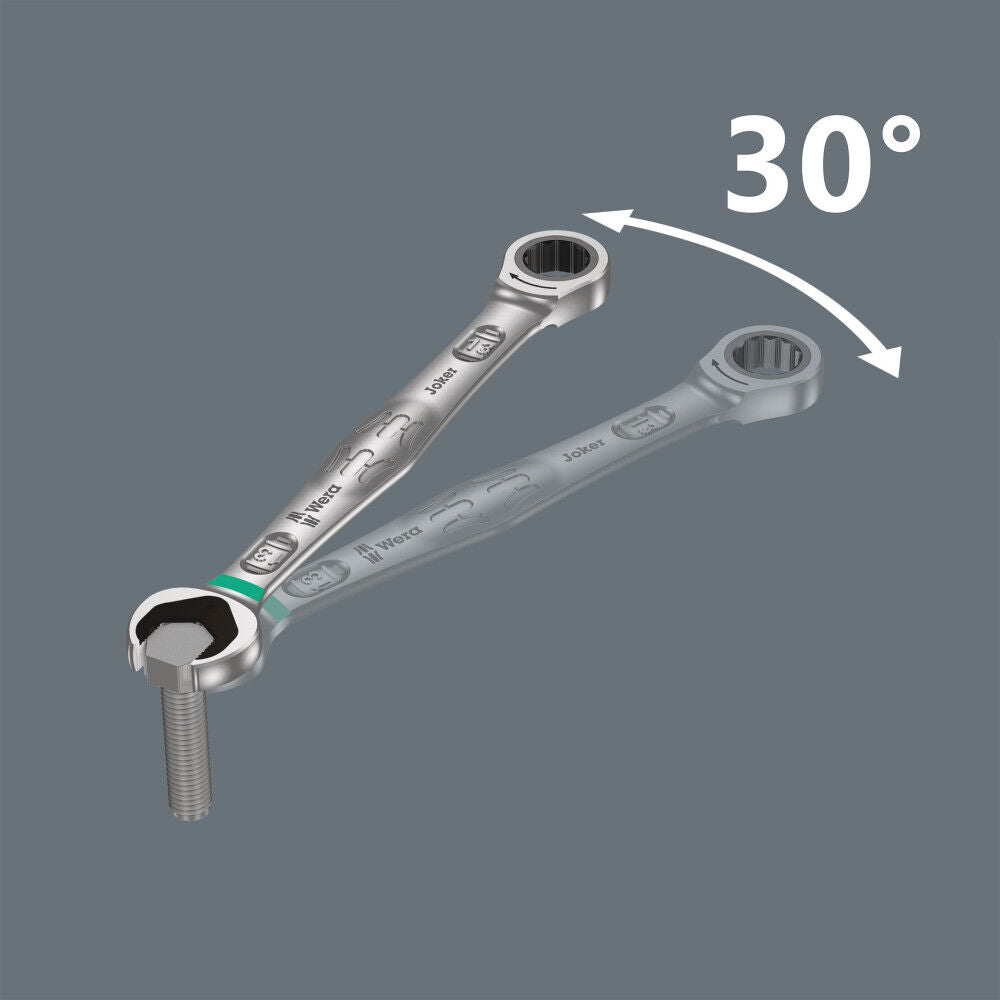 6000 Joker 8 Imperial 1 Combination Ratchet Wrench Set 5020012001