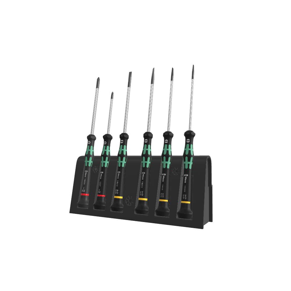 6pc 2035/6 B Micro Screwdriver Set with Rack 5118152001