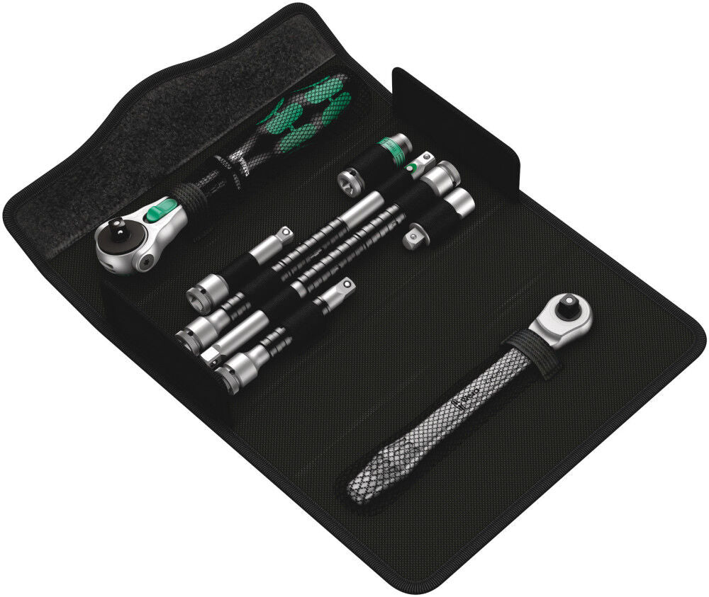 Kraftform Zyklop MS1-1/4 in Drive Compact Ratchet Set 8pc 5135949001