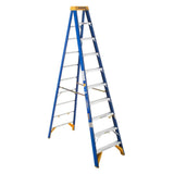 OBEL00 10-ft Fiberglass Type 1AA-375-lb Load Capacity Step Ladder OBEL10