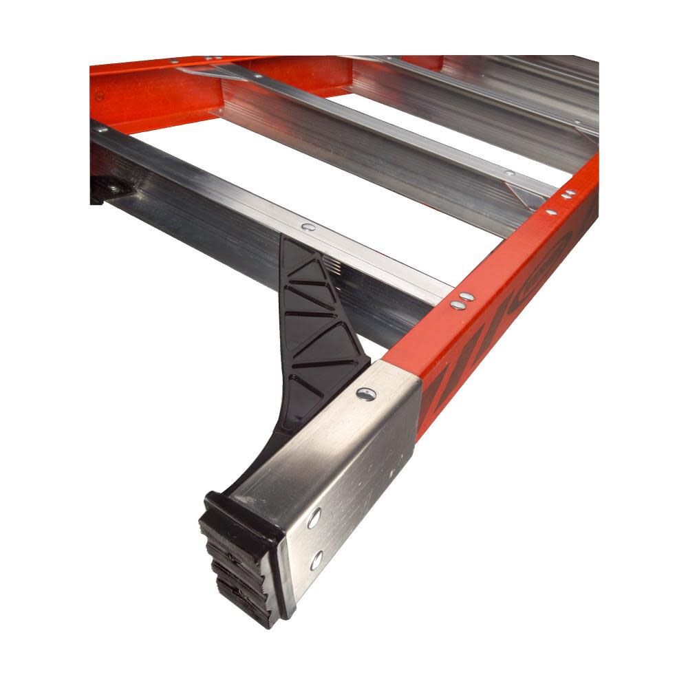 7400 10-ft Fiberglass Type 1aa- 375-lb Load Capacity Step Ladder 7410