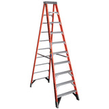 7400 10-ft Fiberglass Type 1aa- 375-lb Load Capacity Step Ladder 7410