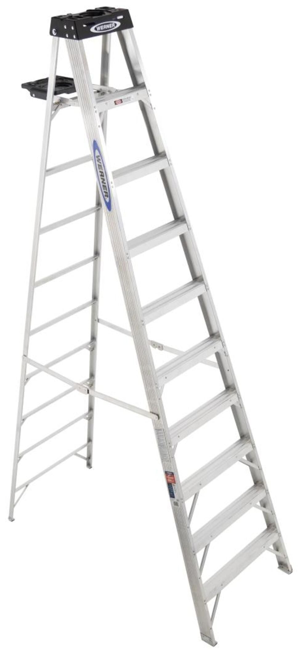 370 10-ft Aluminum Type 1A-300-lb Load Capacity Step Ladder 310