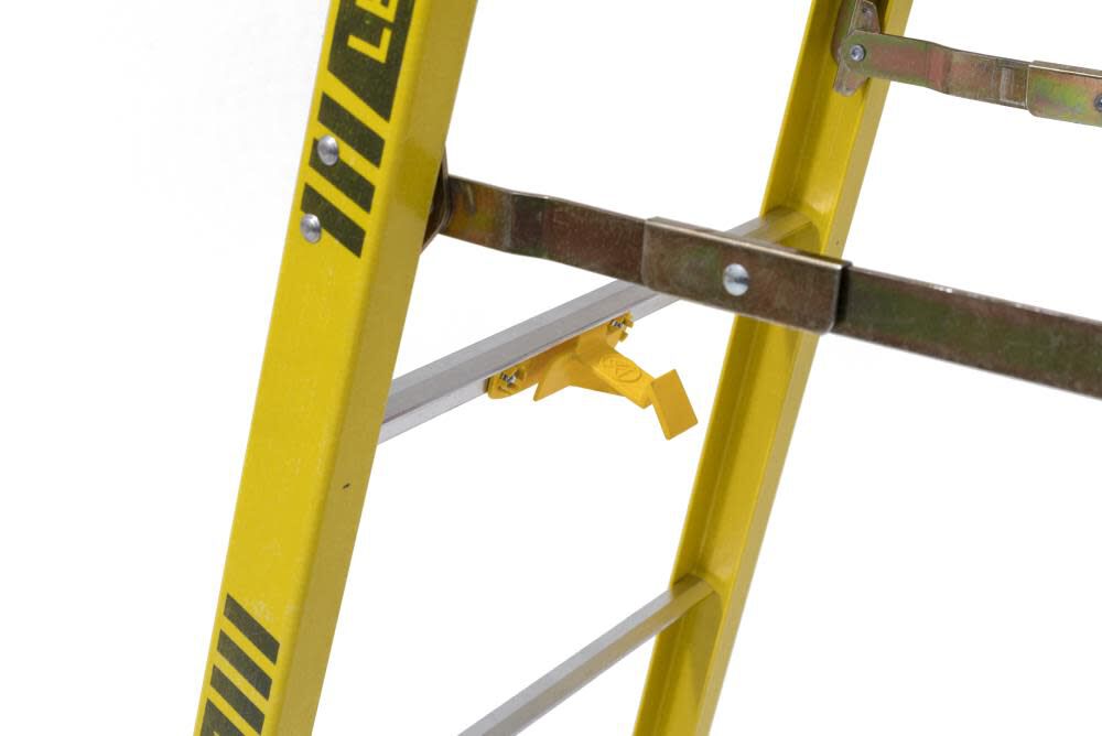 L6200 10-ft Fiberglass Type 1A-300-lb Load Capacity Step Ladder L6210