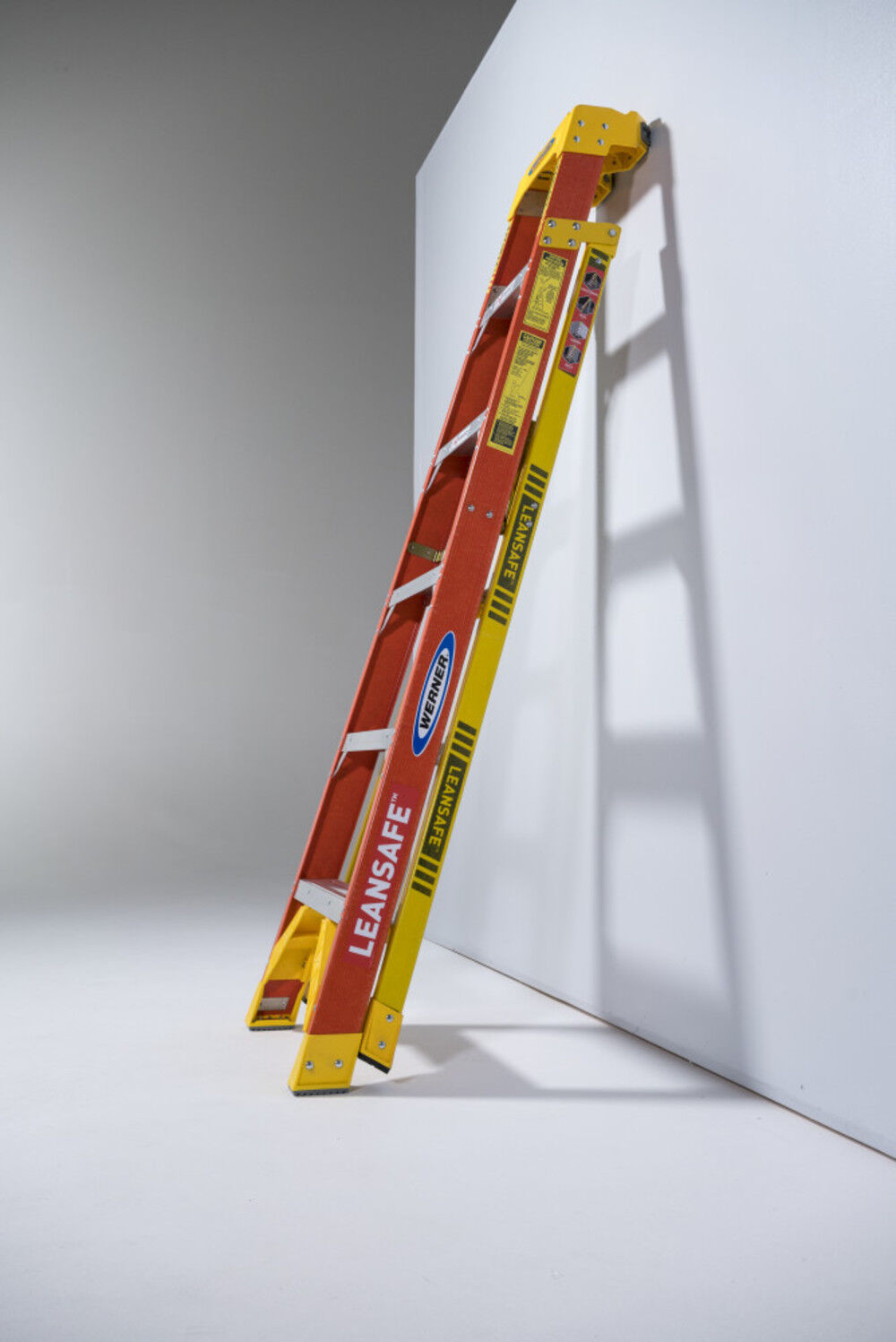 L6200 10-ft Fiberglass Type 1A-300-lb Load Capacity Step Ladder L6210