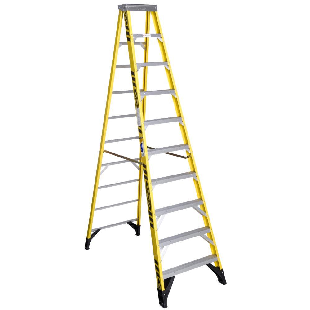 10ft Type IAA Fiberglass Step Ladder 7310 7310